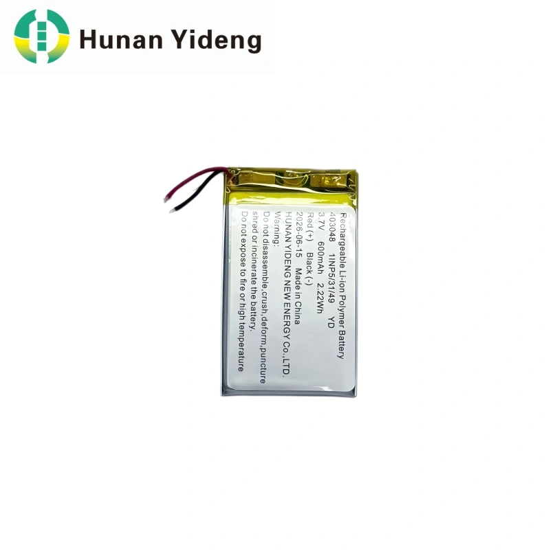 3,7 V 450 mAh 403048 ypač plonas ličio polimero akumuliatorius, mini lipo elementas