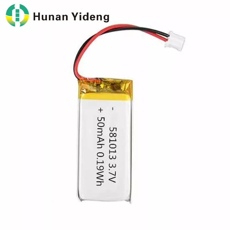 581013 3,7v 50mah ličio polimerų ličio jonų lipo baterija