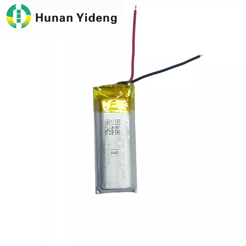 801435 3,7 V 500 mAh ličio jonų akumuliatoriaus paketas, 1,48 Wh, skirtas išmaniajam durų užraktui