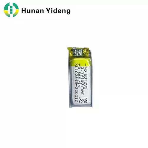 601230 Small Rechargeable Lithium Polymer Lipo Battery