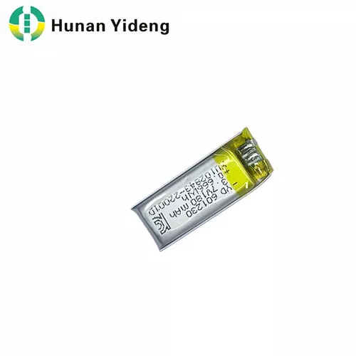 601230 Small Rechargeable Lithium Polymer Lipo Battery
